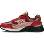 Лимитированные кроссовки New Balance Joe Freshgoods x Don't Be Mad x 992 Made in USA 'Anatomy of a Heart', красный - фото 3