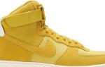 Nike air force top 1 mustard suede