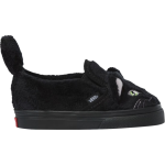 Кеды Vans Slip-On Velcro Toddler Cat, черный - фото