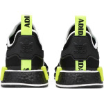 Кроссовки Adidas NMD_R1 'Black Solar Yellow', черный - фото 6