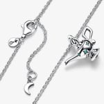 Колье Pandora x Disney Aladdin Magic Lamp Pendant Necklace, серебро - фото 2