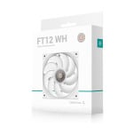 Вентилятор для корпуса DeepCool FT12 WH, 120 мм, 1 шт., белый - фото 4