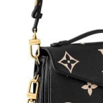 Сумка Louis Vuitton Pochette Metis East West, черный/бежевый - фото 4