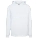 Анорак URBAN CLASSICS " Urban Classics Men's Basic Pullover Jacket" (1 шт.), с капюшоном, белый - фото