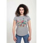 Футболка с принтом DISNEY CLASSIC MICKEY HOLIDAY GROUP Disney, цвет Mottled Light Grey - фото 2