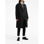 Comme des Garçons Homme однобортное пальто с заостренными лацканами, черный - фото 2