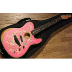 Акустическая гитара Fender Limited Edition American Acoustasonic Telecaster Pink Paisley - фото