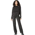 Брюки Juicy Couture Wale Velour Pants, цвет Liquorice - фото 3