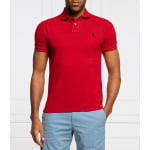 Поло POLO RALPH LAUREN slim fit, красный - фото 2