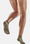 Носки для тренировок THE RUN COMPRESSION SOCKS NO SHOW WOMEN MADE IN GERMANY CEP, оливковый - фото