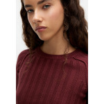 Джемпер ROUND NECK PULL&BEAR, темно-красный - фото 2