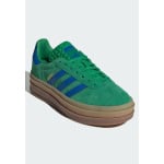 Полукеды Gazelle Bold adidas Originals, зеленый - фото 6