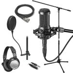 Конденсаторный микрофон Audio-Technica AT2050 Large Diaphragm Multipattern Condenser Microphone - фото