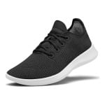 Кроссовки Allbirds Tree Runners, jet black white sole - фото 2