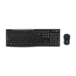 Комплект периферии Logitech MK270 (клавиатура + мышь), черный - фото