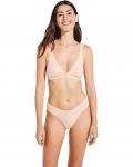 Стринги Eberjey Pima - The Stretch Cotton V Thong, цвет Buff - фото