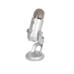 Микрофон BLUE Yeti USB Microphone, серебристый Logitech 988-000238 - фото 5