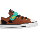 Кроссовки Converse Scooby-Doo x Chuck Taylor All Star Low Easy-On TD Brown, коричневый - фото