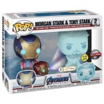 Фигурка Funko POP! Marvel Avengers Engdame: Morgan Stark and Tony Stark Hologram Glow-in-The-Dark Special Edition - фото