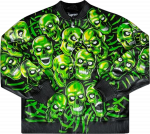 Green skull hoodie supreme hotsell