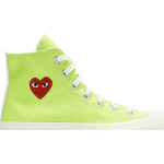 Кроссовки Converse Comme des Garçons PLAY x Chuck 70 High Bright Green, зеленый - фото 2