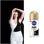 Nivea Black & White Invisible Silky Smooth женский шариковый антиперспирант, 50 мл - фото 3