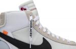 Nike blazer high off shop white