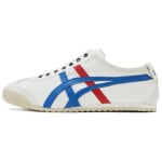 Кроссовки Onitsuka Tiger MEXICO 66 Lifestyle Shoes Unisex Low-top White, Blue, Red, Yellow, Black, белый - фото 4