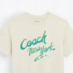 Футболка мужская белая Coach, белый - фото 5