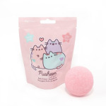 Шипучая бомбочка для ванны Pusheen Bath клубника 100г - фото