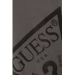 Детская хлопковая футболка Guess, серый - фото 4