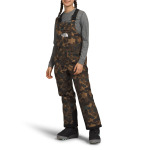 Горнолыжные брюки The North Face Freedom Insulated, цвет Utility Brown Camo/Texture Small Print - фото