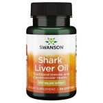 Swanson, Shark Liver Oil, пищевая добавка, 60 капсул - фото 2