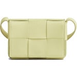 Сумка Bottega Veneta Mini Cassette Bag Lemon Washed, желтый - фото