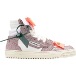 Кроссовки Off-White Wmns Off-Court 3.0 High Pink Glitter, розовый - фото