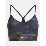 Спортивный бюстгальтер Reebok ID Train Camo Bra, синий - фото 4