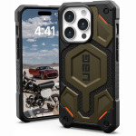 Чехол UAG Monarch Pro для iPhone 15 Pro, Kevlar Element Green - фото