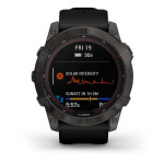 Умные часы Garmin Fenix 7X Sapphire Solar, темно-серый - фото 4