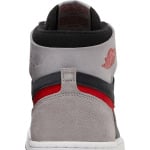 Кроссовки Air Jordan 1 High Zoom Comfort 2 Cement Fire Red, серый - фото 7