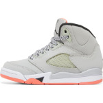 Кроссовки Air Jordan 5 Retro PS Wolf Grey Hot Lava, серый - фото 3