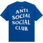 Футболка Anti Social Social Club x Case Study Flag Tee 'Blue', синий - фото 2