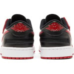 Кроссовки Air Jordan 1 Low FlyEase White Gym Red, белый - фото 6