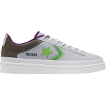 Кроссовки Converse Pro Leather Low Miami Vibez - Gravel Bold Wasabi, серый - фото