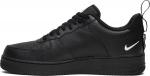 Air force 1 overbranded black hotsell
