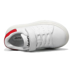 Детские кроссовки для скейтбординга Kids Low-top White/Red Jeep, белый/красный - фото 6