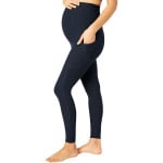 Леггинсы Beyond Yoga Maternity Spacedye Out of Pocket High-Waisted Midi, цвет Nocturnal Navy - фото 2