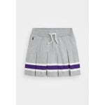 Юбка плиссированная PLEATED COTTON JERSEY SKORT Polo Ralph Lauren, серый - фото 3