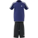 Спортивный костюм Adidas Sportswear "ESSENTIALS 3-STRIPES SET OF AND SHORTS" (2 шт.), синий - фото 19