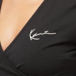 Лонгслив Chest Signature Essential Short Laced Longsleeve Karl Kani, цвет Black - фото 3