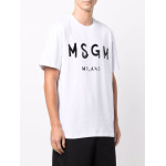 MSGM футболка с логотипом, белый - фото 3